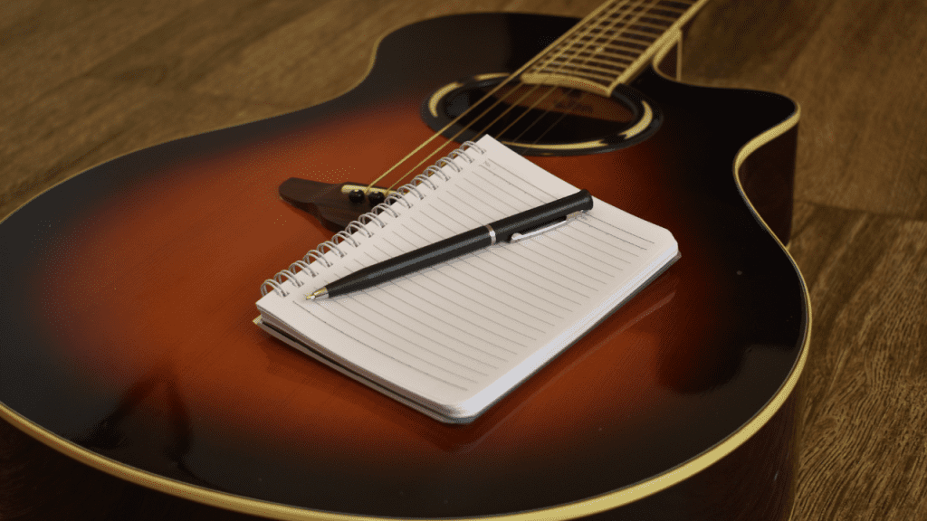 How to write a song on guitar